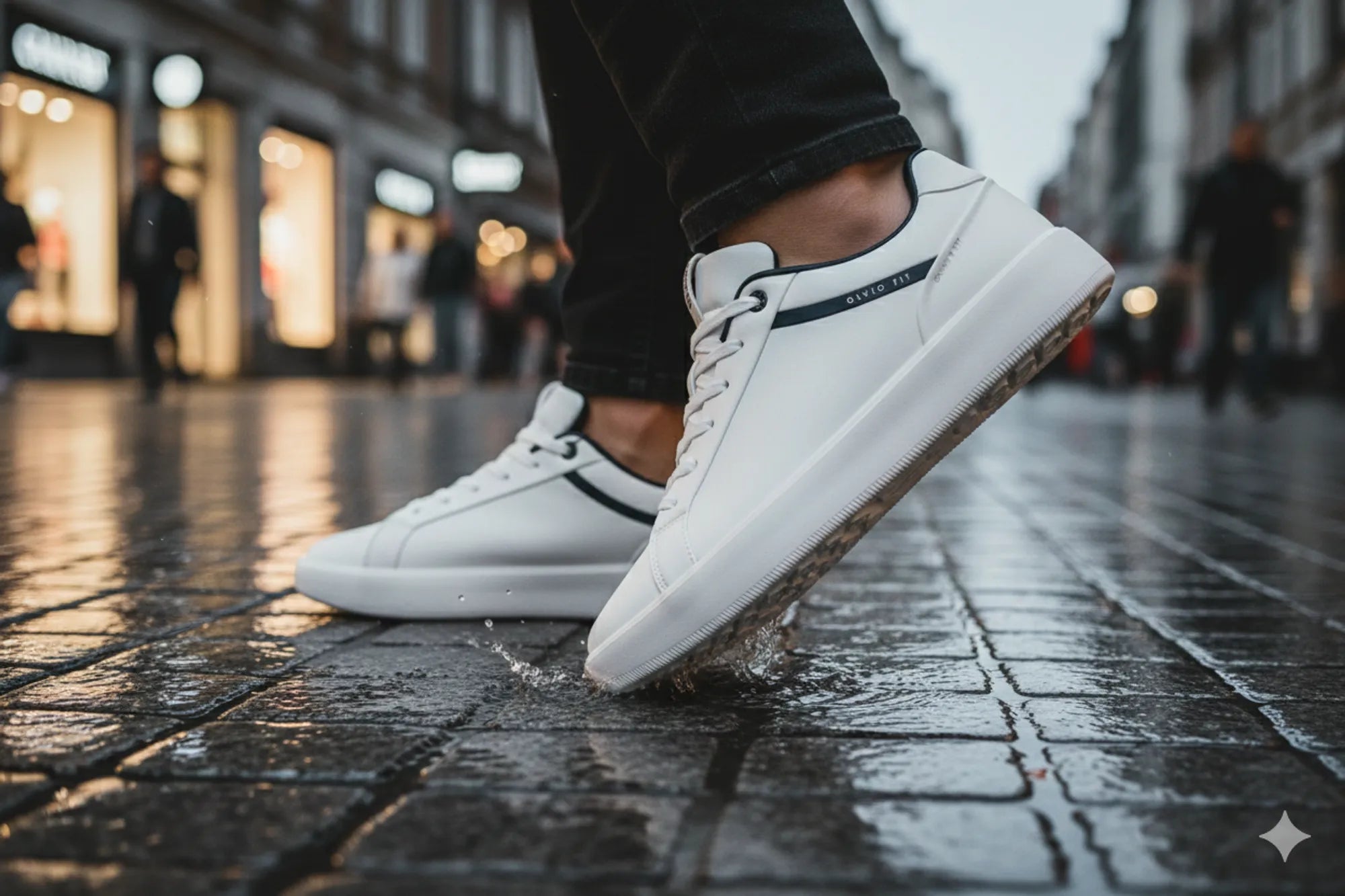 Oivio imagebild vit sneaker